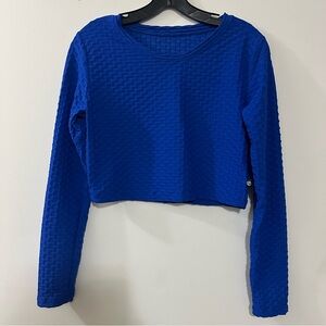 Born Primitive Summit‎ Crop Top in Electric Royal Size Large